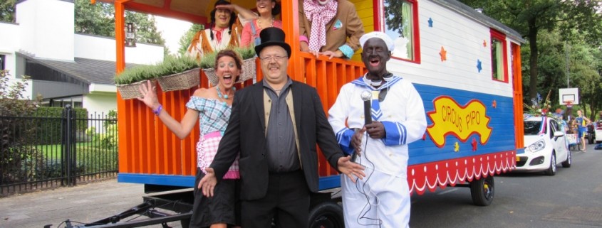 Heide optocht pipowagen