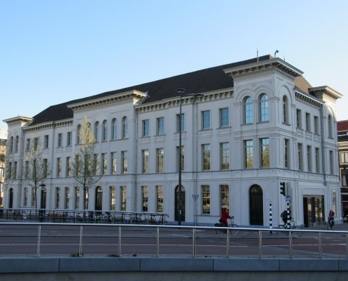 Schilderwerk aan Rijksmonument in Utrecht