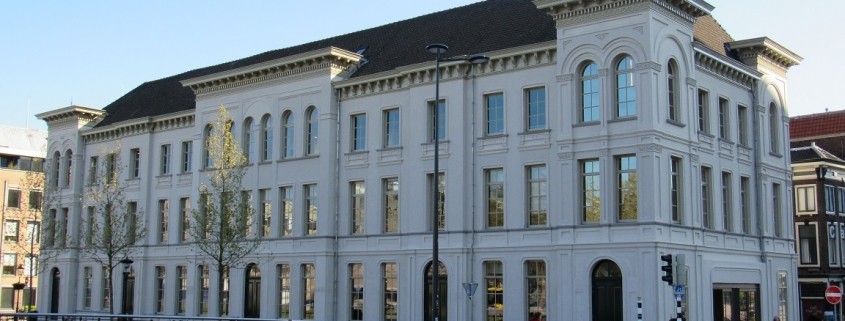 Schilderwerk aan Rijksmonument in Utrecht