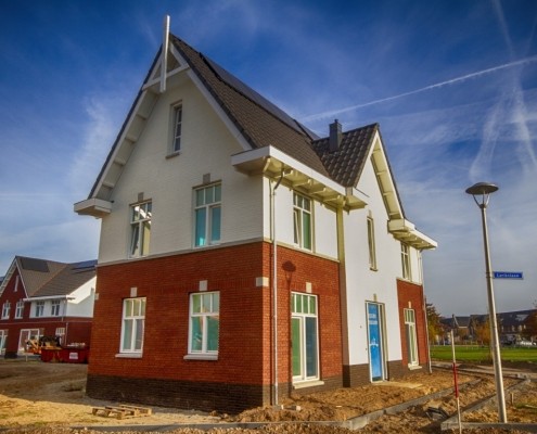 Parkeiland nieuwbouw hoekwoning