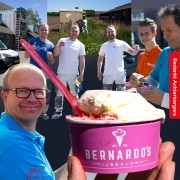 Mmm, Bernado's-ijs als bedankje