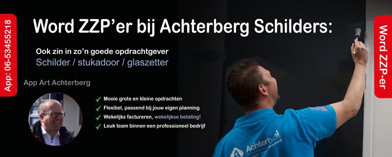 Stucadoors schilders glaszetters gezocht