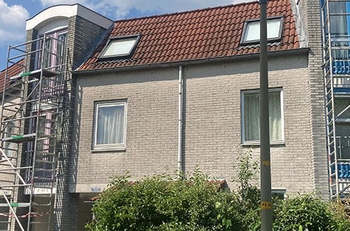 Buitenschilderwerk 32 woningen Nijkerk