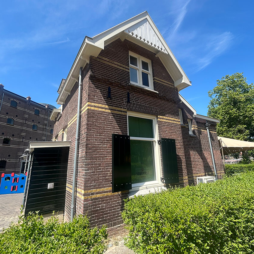 Rijksmonument sluiswachtershuis Utrecht